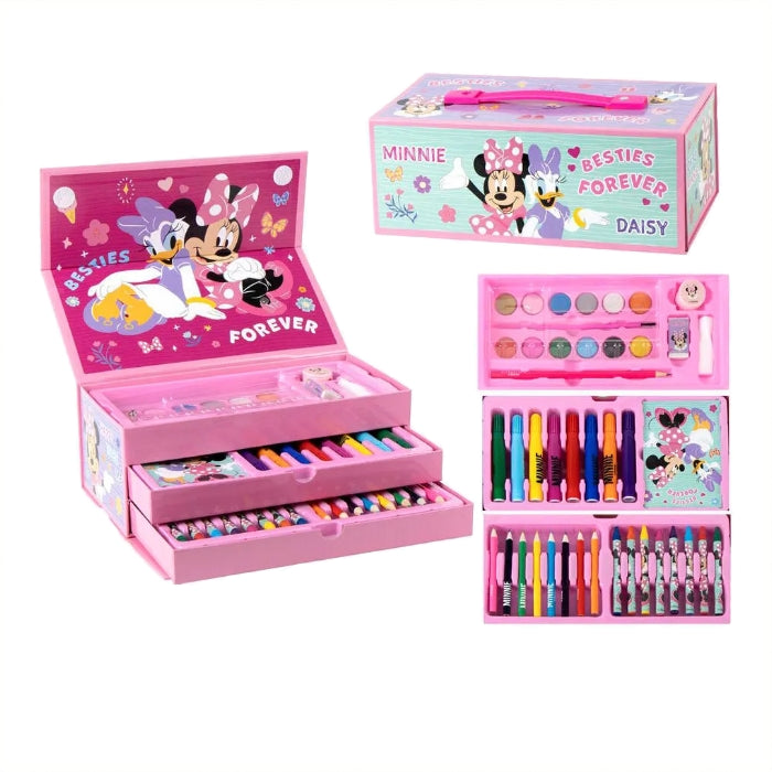Disney Junior - Minnie - Valigetta Creativa da Disegno | 52 Pz