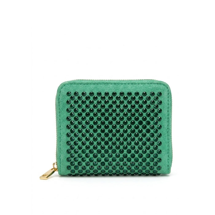 Enrico Coveri - Portafoglio - Compatto con Zip | Verde
