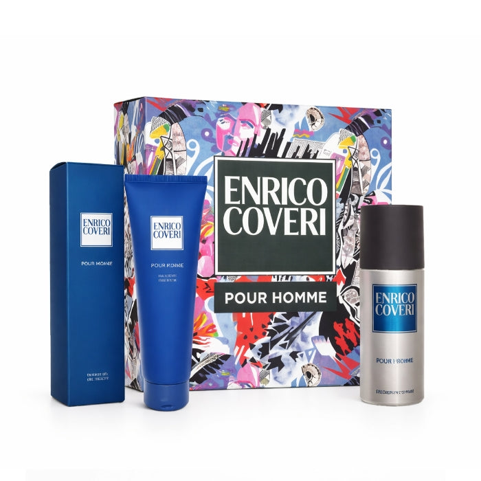Enrico Coveri - Pour Homme - Shower Gel + Deodorant Spray