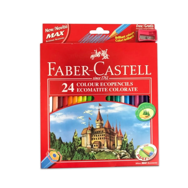 Faber-Castell - Matite Colorate - 24 Pezzi - 110324