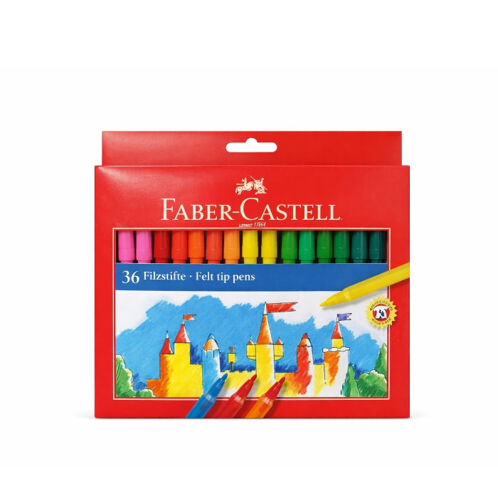 Faber-Castell - Pennarelli - 36 Pezzi