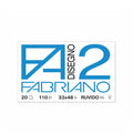 Fabriano - Album da Disegno - F2 - 33x48cm - Ruvido | 20 Fogli - 110g/m²