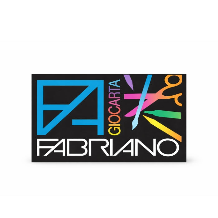 Fabriano - Album da Disegno - Giocarta | 16 Fogli Colorati - 140g/m²