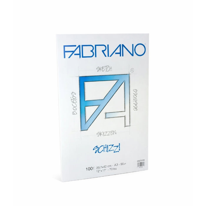 Fabriano - Blocco Schizzo - A3 | 100 Fogli - 90g/m²