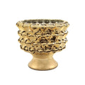 GC Home - Artigiani d’Oriente - Cachepot - Mezza Pigna Decorativa | Dorata