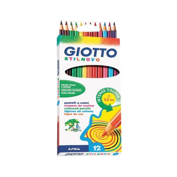 Giotto - Stilnovo - Matite Colorate - 12 Pezzi - 256500