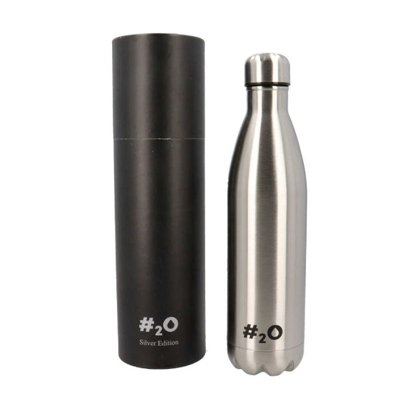 H2o Bottles - Silver edition - Borraccia Termica