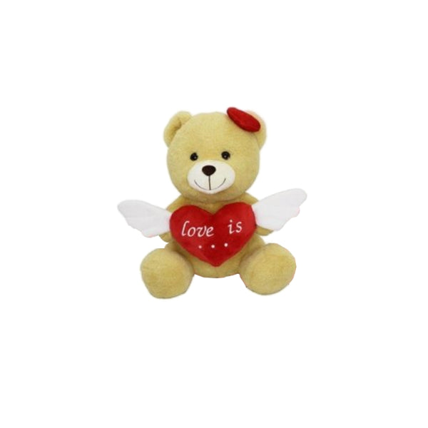 Love - Orsetto Cuore Con Ali - Peluche - FGF69229