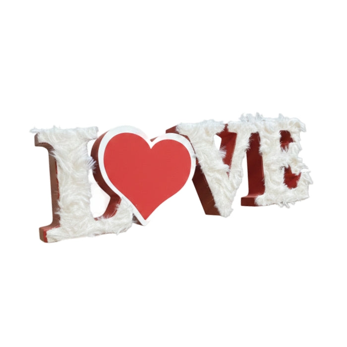 Love - Decorazione d'Appoggio - Scritta "LOVE"