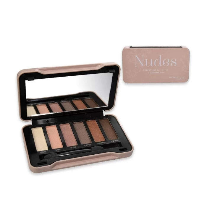 Magic Studio - Nudes - 6 Eyeshadow Color - Palette - 25556