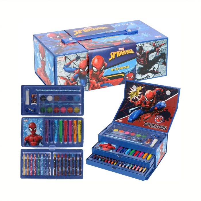 Marvel - Spider-Man - Valigetta Creativa da Disegno | 52 Pz