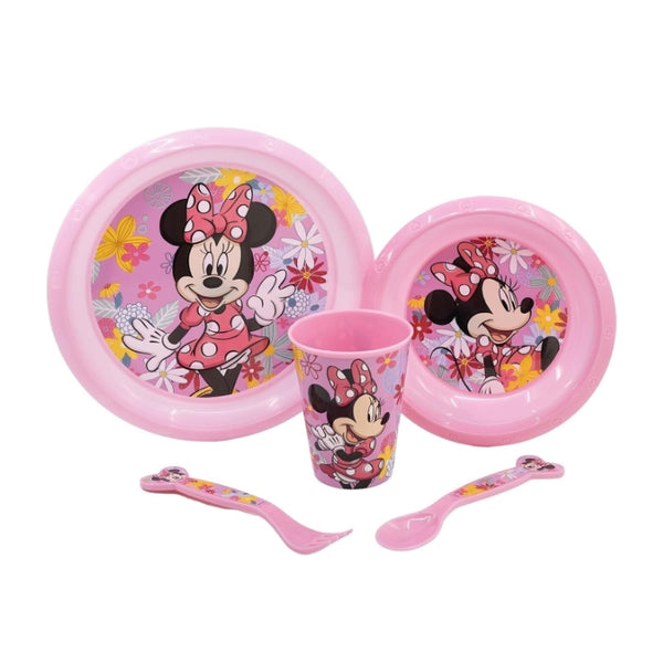 Minnie Mouse - Servizio Da Tavola - 5 Pezzi - 74400