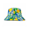 Mona - Cappello Bucket - Fantasia Limoni e Maioliche Mediterranee