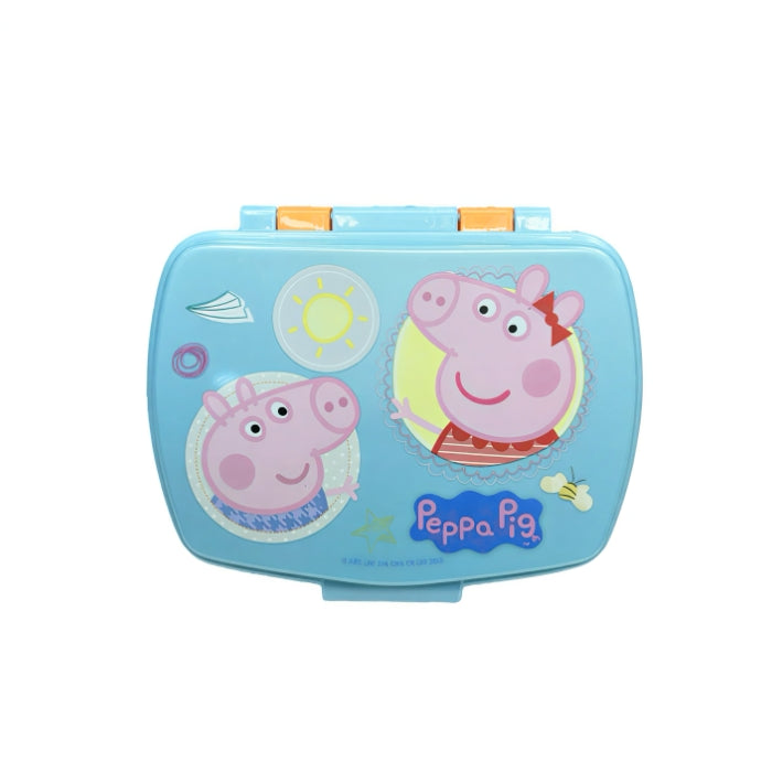 Peppa Pig - Portamerenda - Peppa & George | Azzurro