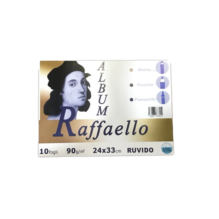 Pigna - Abum Da Disegno - Raffaello - 24x33cm - Ruvido