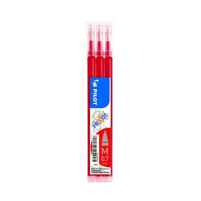Pilot - Frixion - Ricariche Per Penna - Gel Cancellabile - M 0.7mm