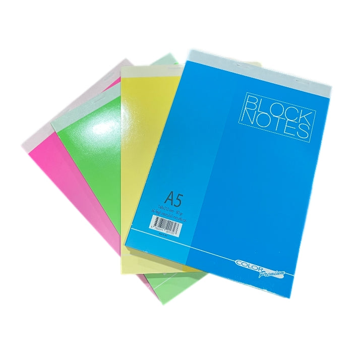 Premium Color - Block Notes - A5