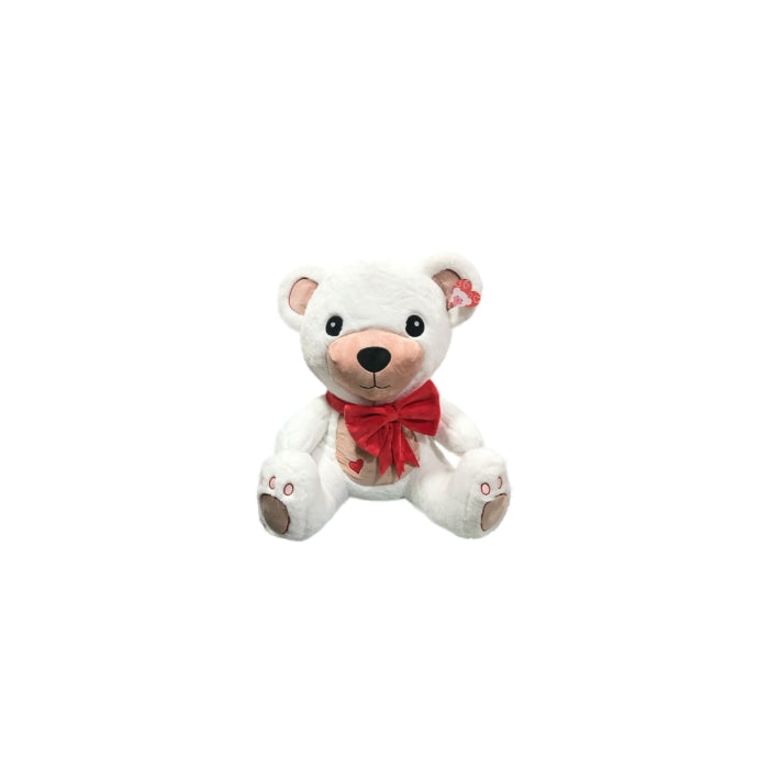 Roccuccio - Orso Con Fiocco Rosso - Peluche