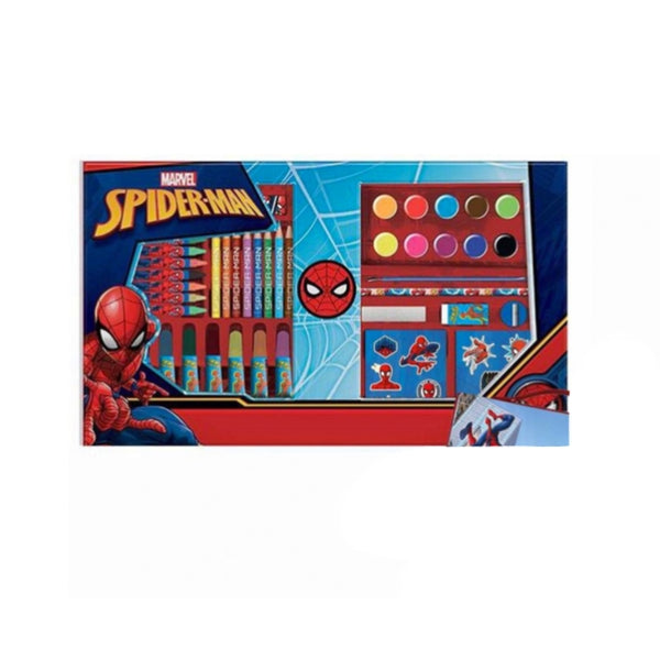 Spiderman - Valigetta colori 52 pezzi