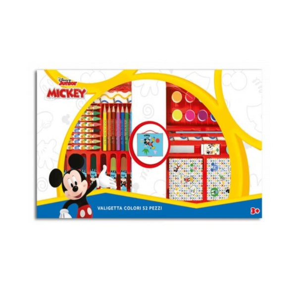 Mickey - Valigetta colori 52 pezzi