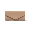 Si&Si - Pochette da Cerimonia - Lucida con Patta | Tortora