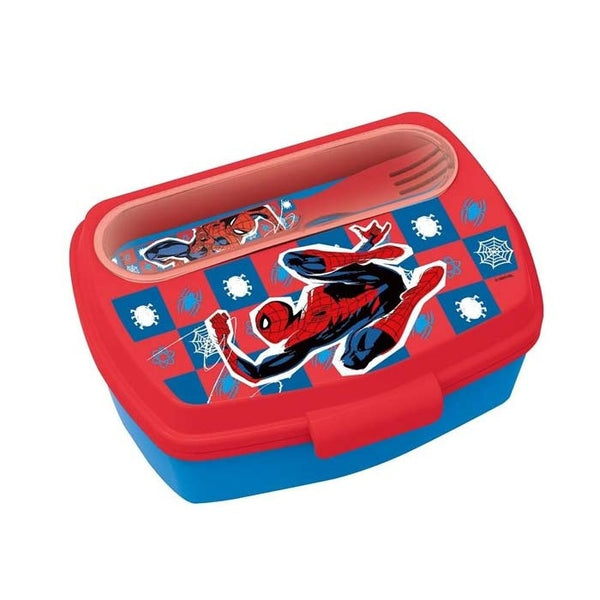 Spiderman - Portamerenda Con Posate - 74709