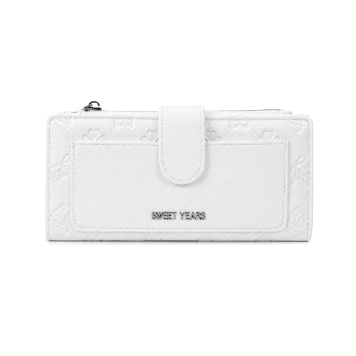 Sweet Years - Portafoglio con Logo Embossato e Tasca