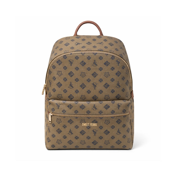Sweet Years - Zaino Monogram - Effetto Pelle | Capiente