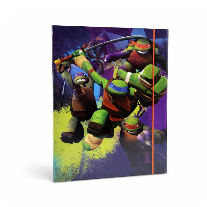 Tartarughe Ninja - Carpetta con Elastico | 3 Lembi