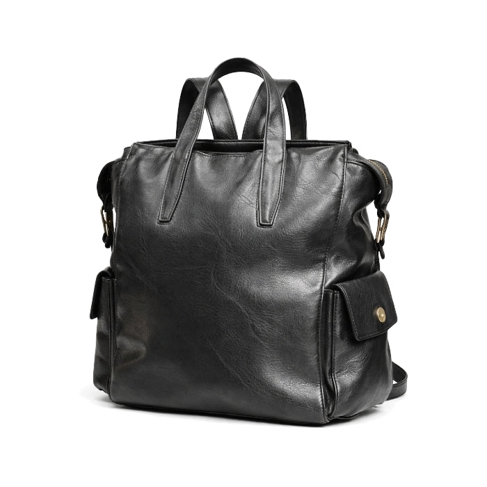 Tommasini - Borsa Zaino - Nera | Eleganza Funzionale 2in1