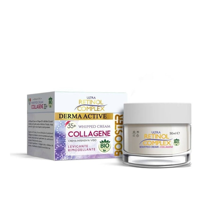 Ultra Retinol Complex - Derma Active - 35+ Whipped Cream Collagene - Crema Intensiva Viso - Levigante Rivitalizzante
