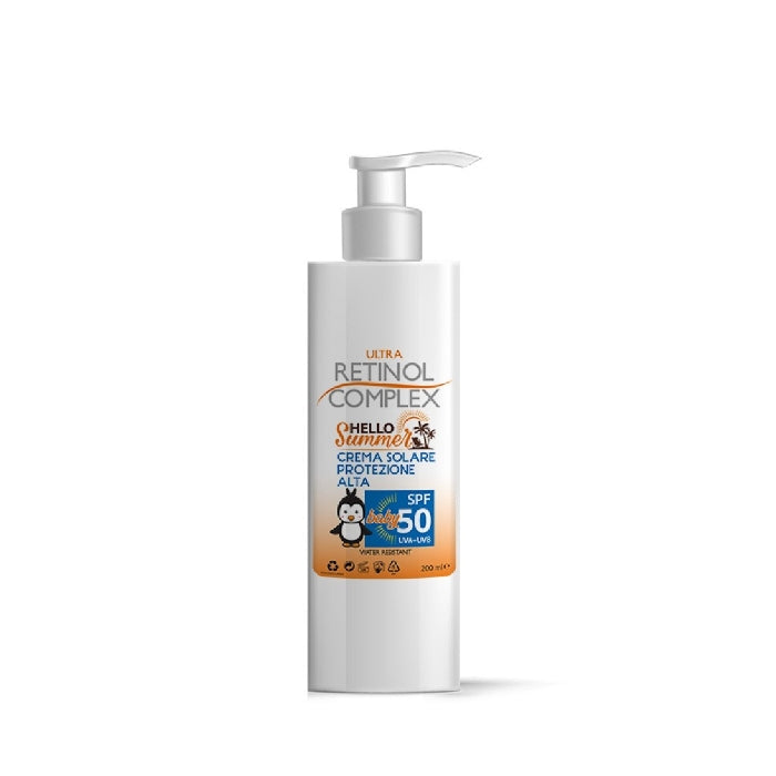 Ultra Retinol Complex - Hello Summer - Crema Solare Protezione Altra - Baby SPF50 - UVA+UVB