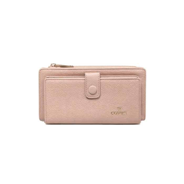 You Young Coveri - Portafoglio con Zip e Portamonete | Elegante e Compatto
