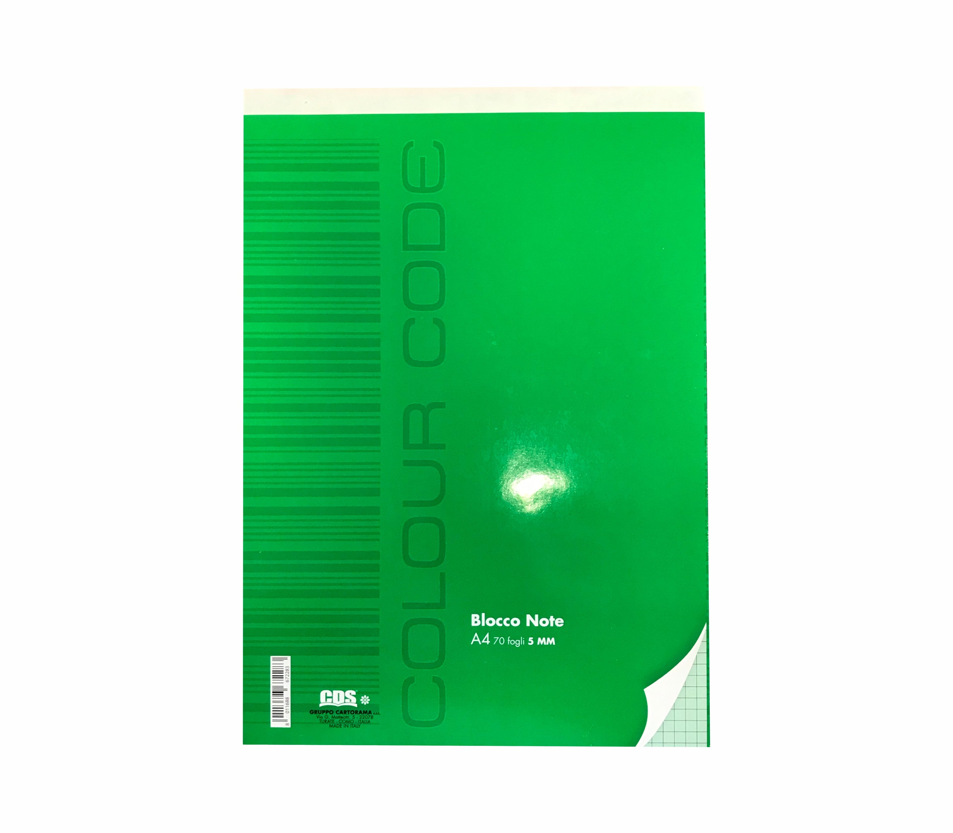 Cartorama - Block Notes - Colour Code - A4