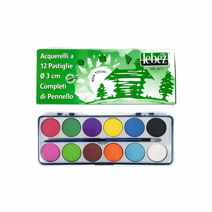 Lebez - Acquerelli - 12 Pastiglie
