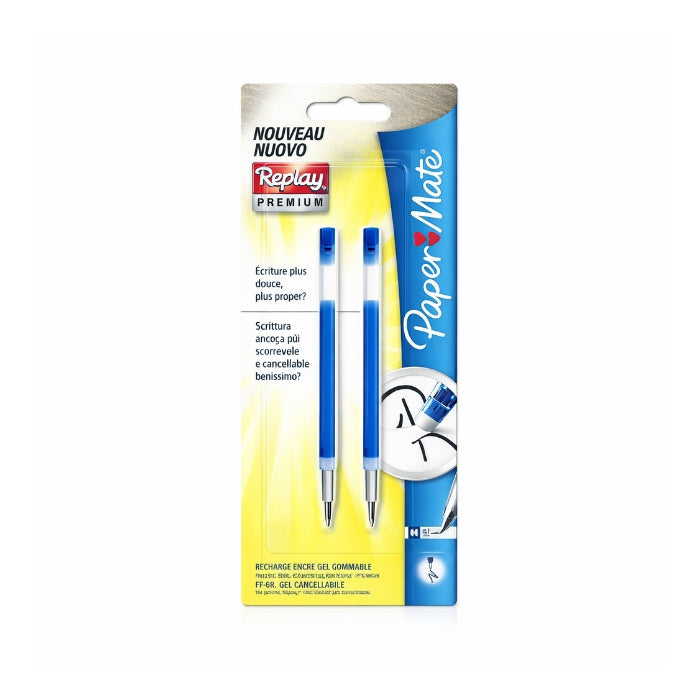Papermate - Replay Premium - Ricariche Penna - Gel Cancellabile | M - 0.7mm